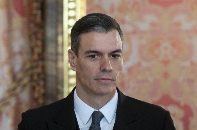 El presidente del Gobierno, Pedro Sánchez