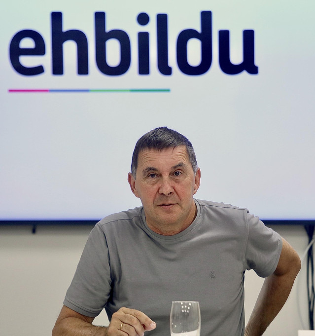 Archivo - El coordinador general de EH Bildu, Arnaldo Otegi