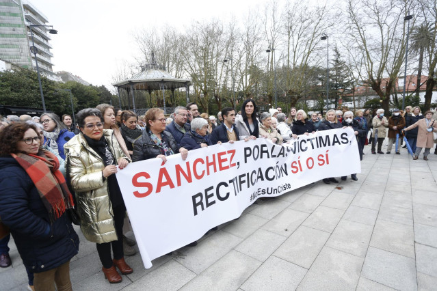 Imagen de archivo de una protesta contra la ley del 'solo sí es sí'
