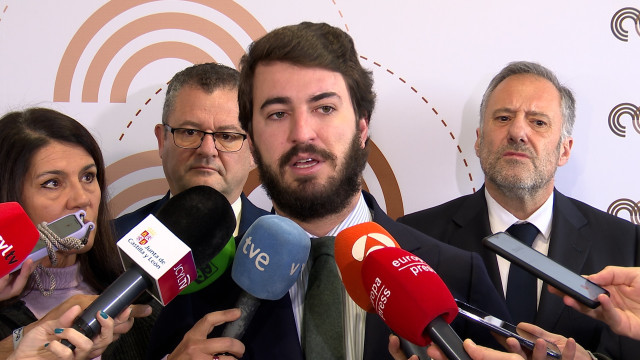 El vicepresidente de la Junta de Castilla y León, Juan García-Gallardo.