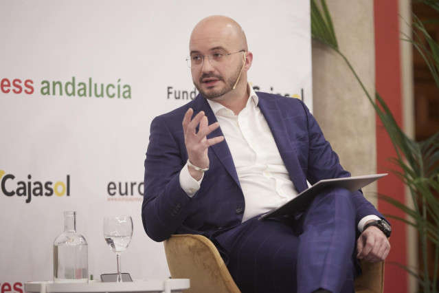 Archivo - El presidente de CEAJE, Fermín Albaladejo, en una imagen de archivo.