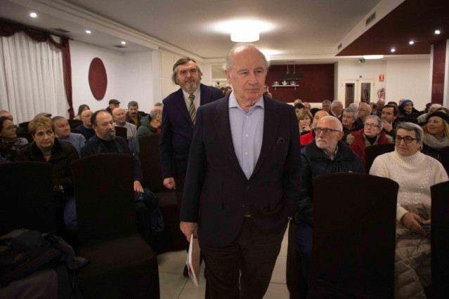 Rodrigo Rato en Ribadeo (Lugo).