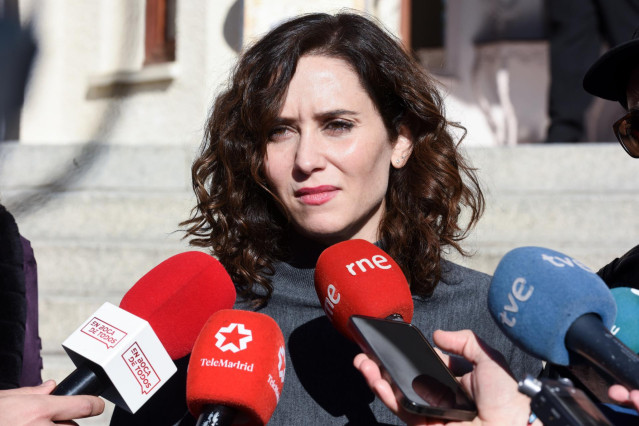 La presidenta de la Comunidad de Madrid, Isabel Díaz Ayuso.