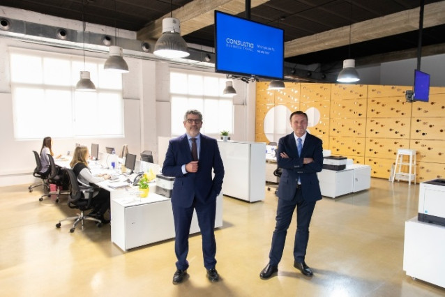 Juan Manuel Baixauli, COO, y Carlos Martínez, CEO de Consultia Business Travel.