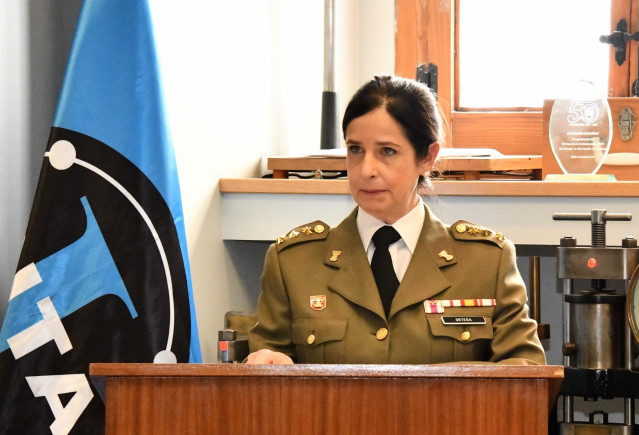 Archivo - La general Patricia Ortega