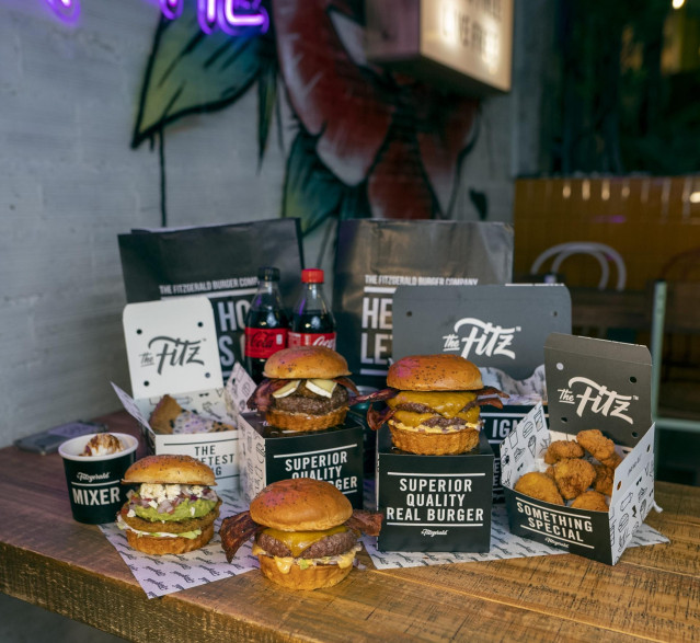 Archivo - Hamburguesas de The Fitzgerald