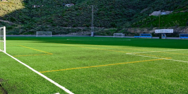 Campo de fútbol del Unión Pedro Hidalgo, en Las Palmas de Gran Canaria