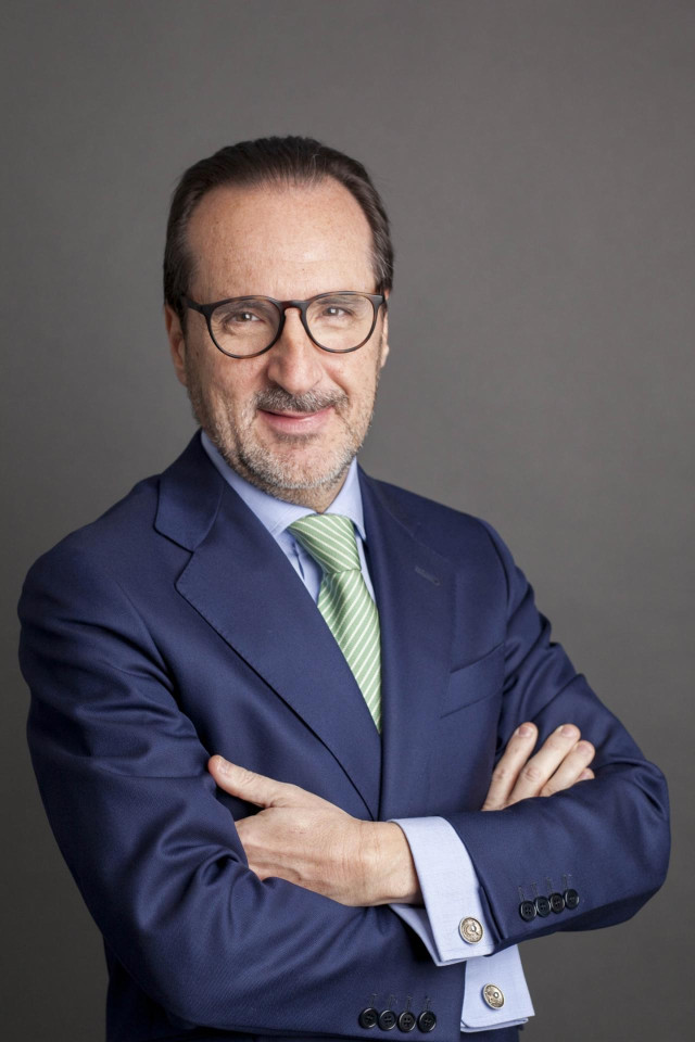Archivo - Francisco Aranda, presidente de la patronal española de logística y transporte, UNO