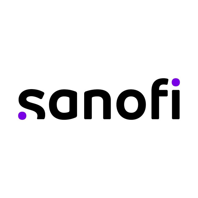 Archivo - Logo de la farmacéutica Sanofi.