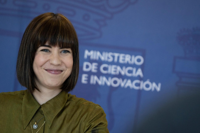 La ministra de Ciencia e Innovación, Diana Morant, durante la reunión del Consejo de Política Científica, Tecnológica y de Innovación en la sede del Instituto de Agroquímica y Tecnología de Alimentos (IATA-CSIC) ubicado en Paterna (Valencia).