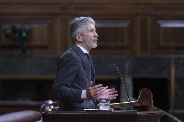 Archivo - El ministro del Interior, Fernando Grande-Marlaska.