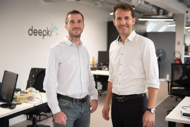 Archivo - Deepki Co-Founders (Left) Emmanuel Blanchet, (Right) Vincent Bryant
