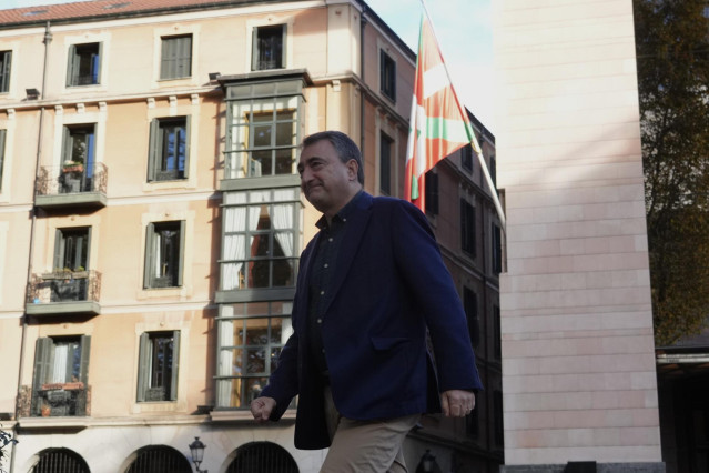 Archivo - El portavoz del Partido Nacional Vascos (PNV), Aitor Esteban