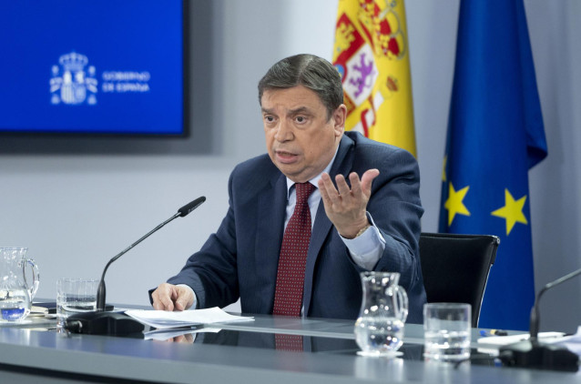El ministro de Agricultura, Pesca y Alimentación, Luis Planas