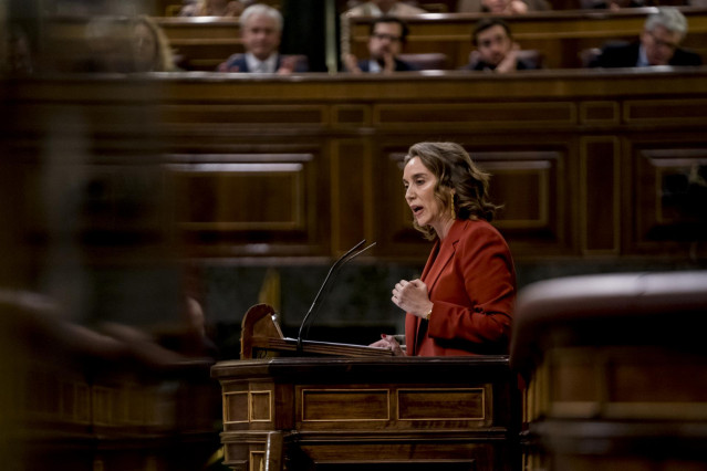 La portavoz del PP en el Congreso, Cuca Gamarra.