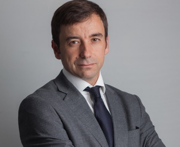 Miguel Pardo como director de Relaciones Institucionales en Grimaldi España.