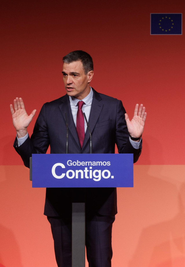 El presidente del Gobierno, Pedro Sánchez,.