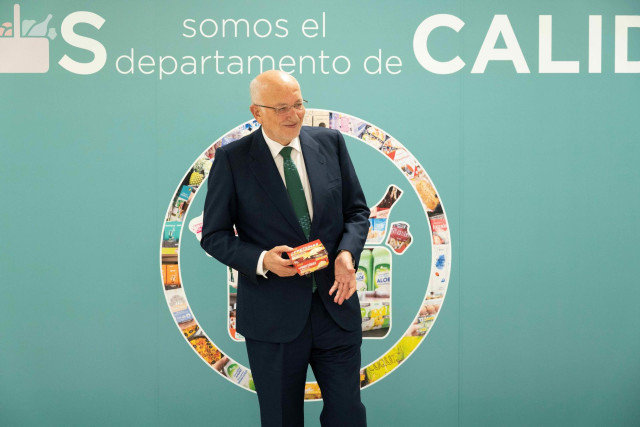 Archivo - El presidente de Mercadona, Juan Roig