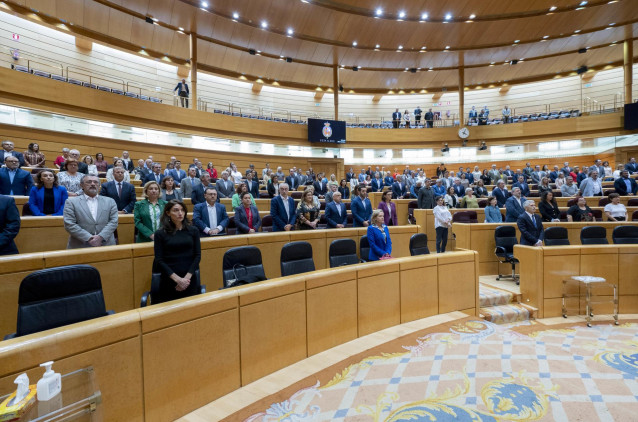 Archivo - Vista de una sesión de control al Gobierno en el Senado, a 25 de octubre de 2022, en Madrid (España). El Senado celebra hoy una sesión de control al Gobierno después del debate que vivieron la semana pasada el jefe del Ejecutivo, Pedro Sánchez,