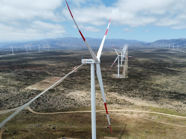 Archivo - Parque eólico de Repsol e Ibereólica Renovables en Atacama (Chile)
