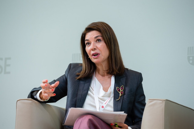 Archivo - Carmen Becerril, presidenta de OMEL