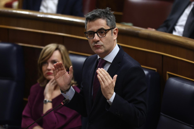 El ministro de la Presidencia, Relaciones con las Cortes y Memoria Democrática, Félix Bolaños.