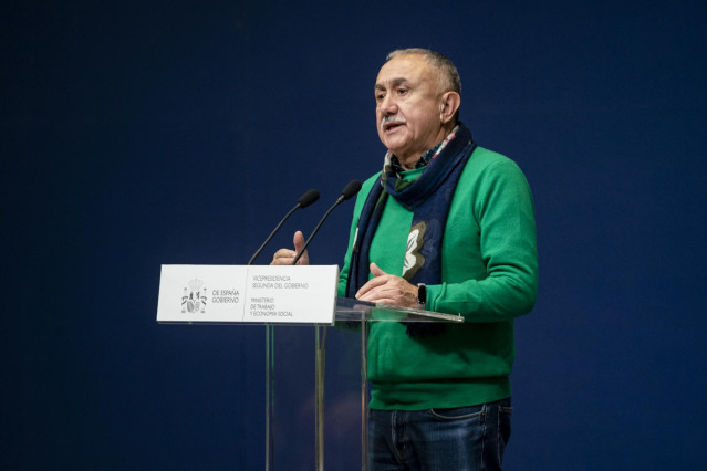 El secretario general de UGT, Pepe Álvarez.