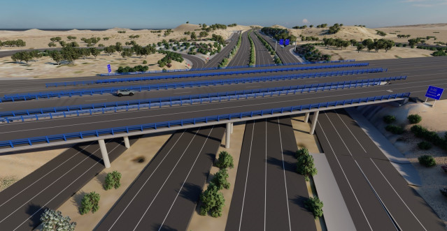 Viaducto sobre la A-66