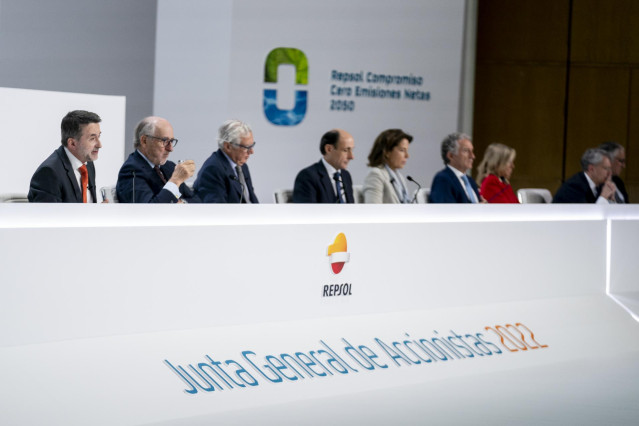 Archivo - Junta de accionistas de Repsol