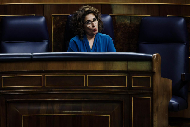 La ministra de Hacienda y Función Pública, María Jesús Montero