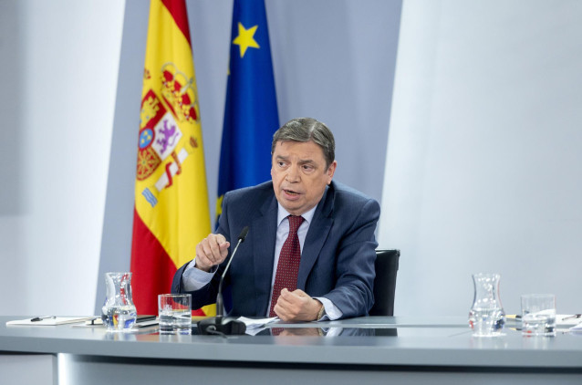 El ministro de Agricultura, Pesca y Alimentación, Luis Planas