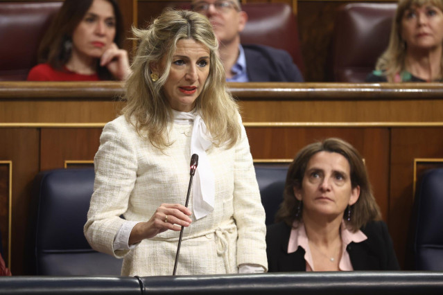 La vicepresidenta segunda y ministra de Trabajo y Economía Social, Yolanda Díaz