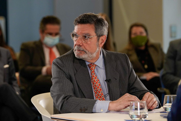 Archivo - Antonio Bonet, presidente del Club de Exportadores e Inversores Españoles, en Madrid, a 6 de abril de 2022.