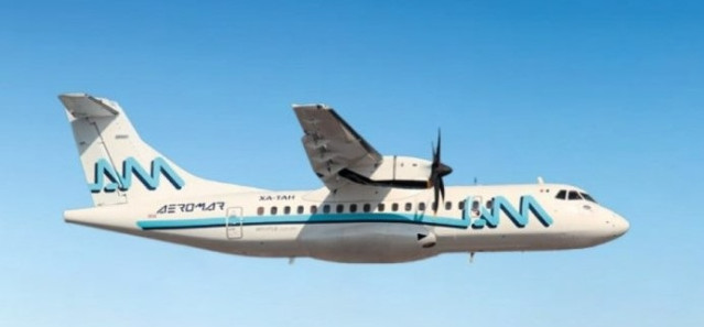 Un avión de Aeromar