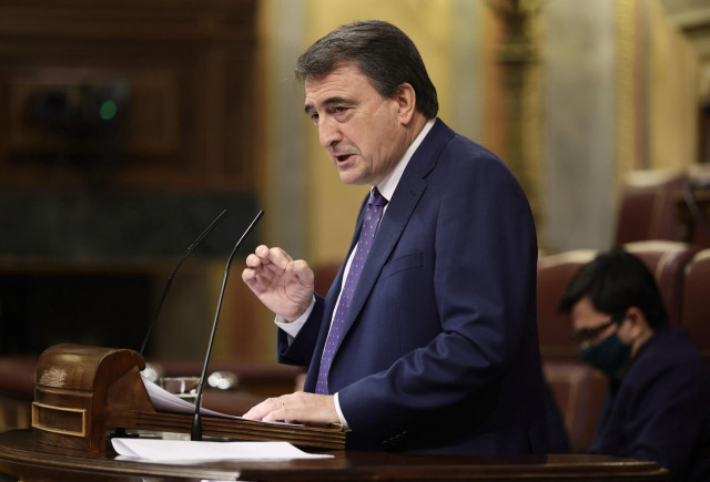 Archivo - El portavoz del PNV en el Congreso de los Diputados, Aitor Esteban