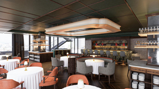 Interior del Club Financiero Génova en Madrid
