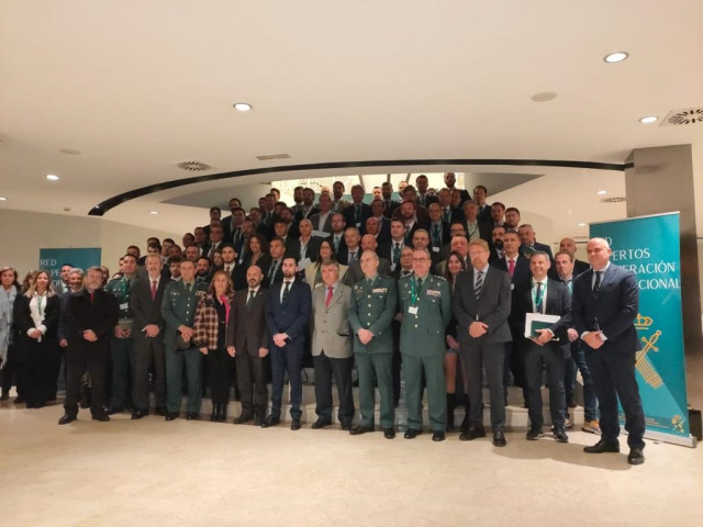 Jornadas en Cooperación Policial Internacional, organizadas por la Jefatura de la Policía Judicial de la Guardia Civil, en las que han participado una red de expertos en cooperación internacional -RECI- en dicho ámbito