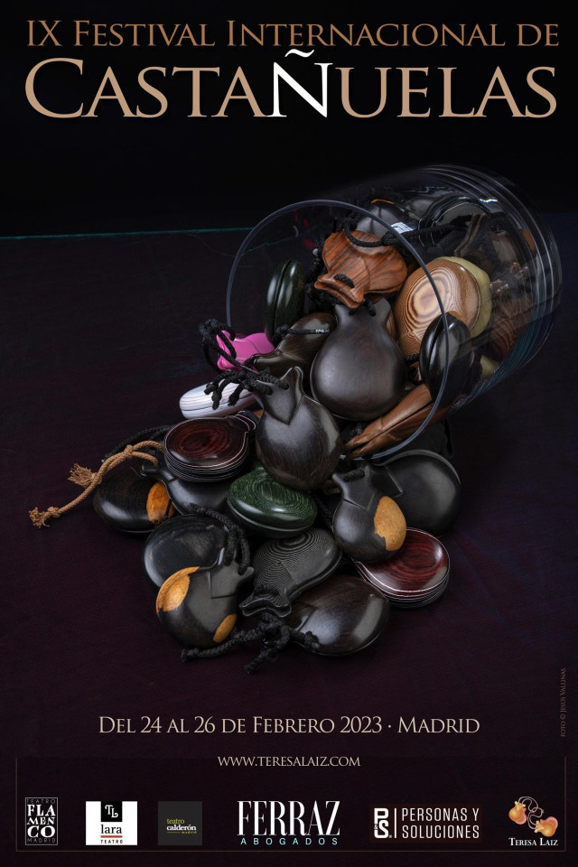 Archivo - Cartel del IX Festival Internacional de Castañuelas.