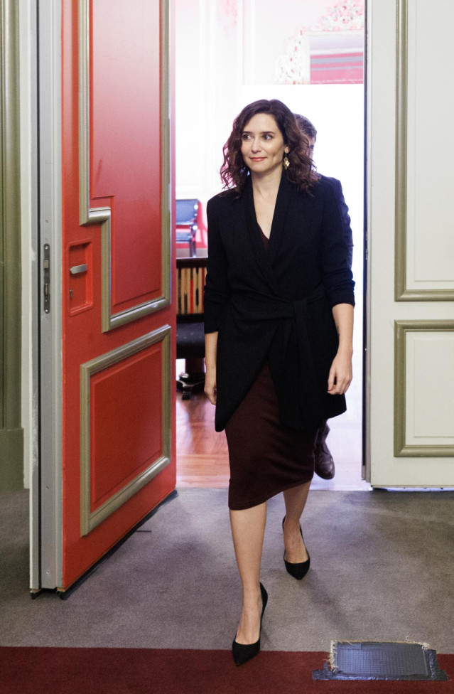 Archivo - La presidenta de la Comunidad de Madrid, Isabel Díaz Ayuso. Archivo.