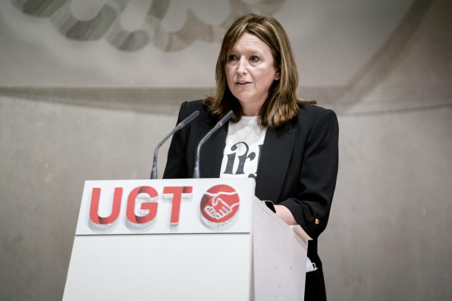 Archivo - La secretaria de salud laboral de UGT, Ana García de la Torre, en una imagen de archivo.