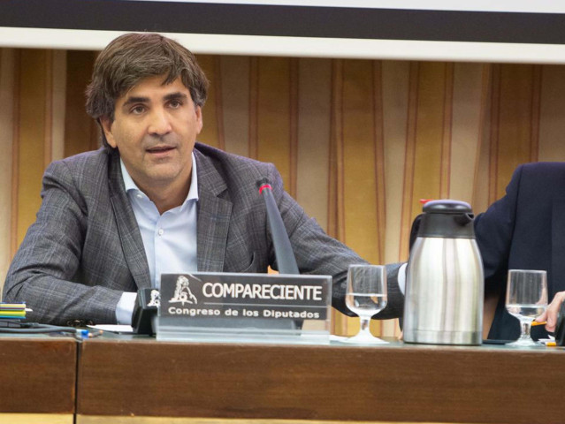 Archivo - Gonzalo García Andrés, secretario de Estado de Economía y Apoyo a la Empresa, comparece en la Comisión de Asuntos Económicos y Transformación Digital.