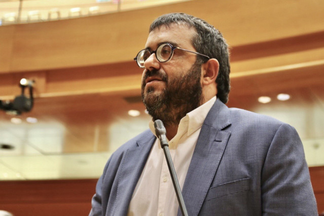 Archivo - El senador de MÉS per Mallorca, Vicenç Vidal.