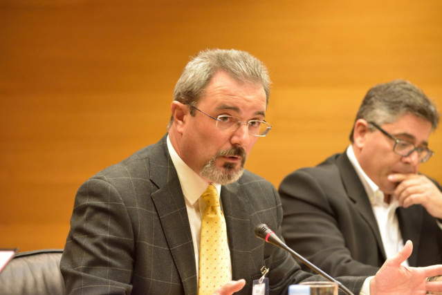 Archivo - El  candidato de Vox a la Generalitat Carlos Flores Juberías en una imagen de archivo