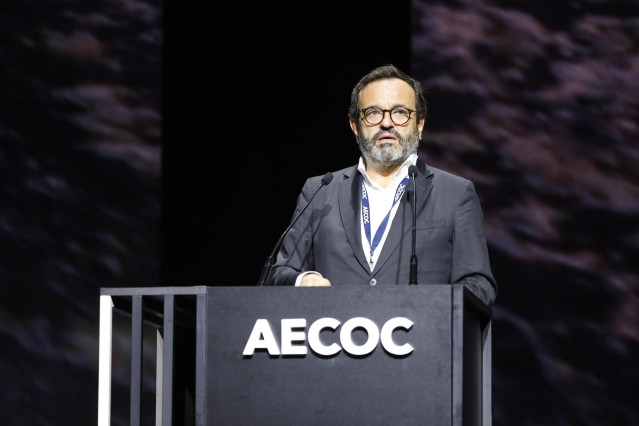 Archivo - El presidente de AECOC, Ignacio González,