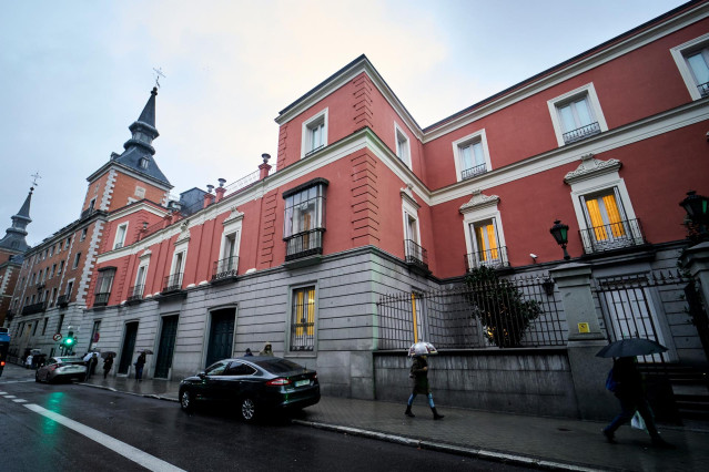 Archivo - Fachada del Ministerio de Asuntos Exteriores, Unión Europea y Cooperación de España, a 14 de diciembre de 2022, en Madrid (España).