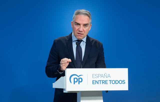 El coordinador general del PP y director de Campaña, Elías Bendodo, en una imagen de archivo