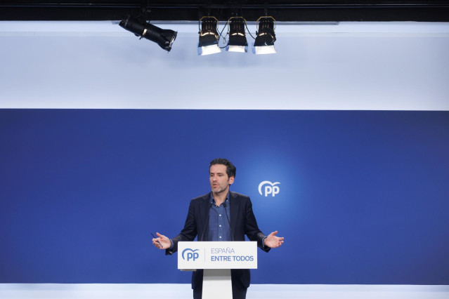 El portavoz de Campaña del PP, Borja Sémper.