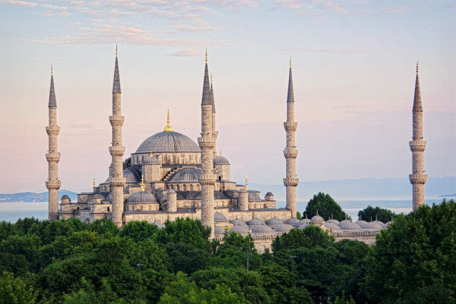 Archivo - Mezquita Azul, Estambul.