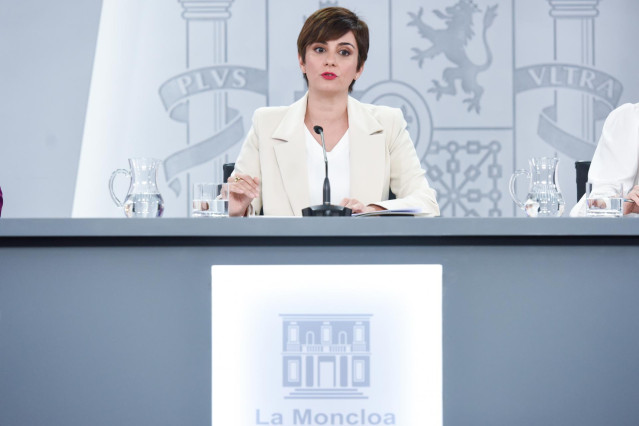 La ministra de Política Territorial y portavoz del Gobierno, Isabel Rodríguez.