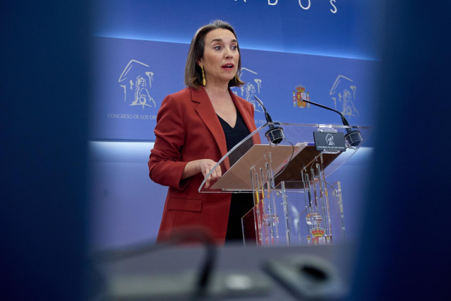La portavoz del PP en el Congreso, Cuca Gamarra.